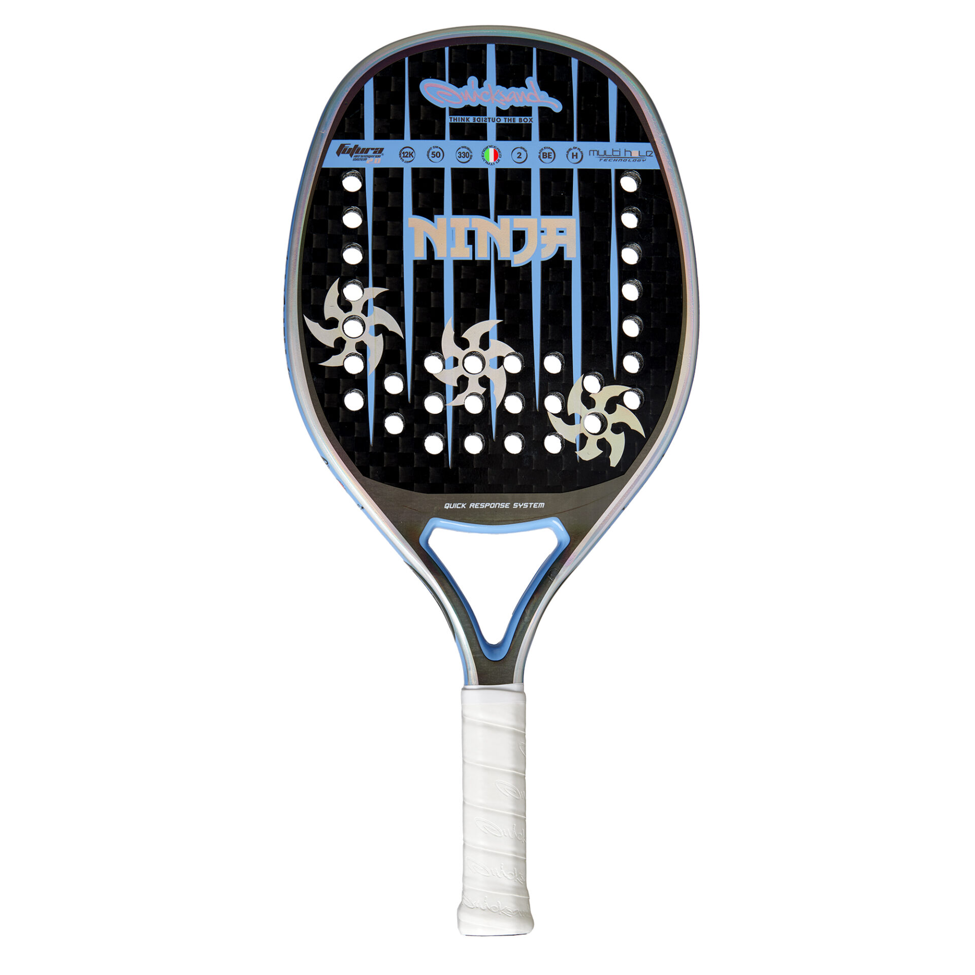 quicksand-ninja-2025-raquette-de-beach-tennis-carbone-k12-330-g image 1