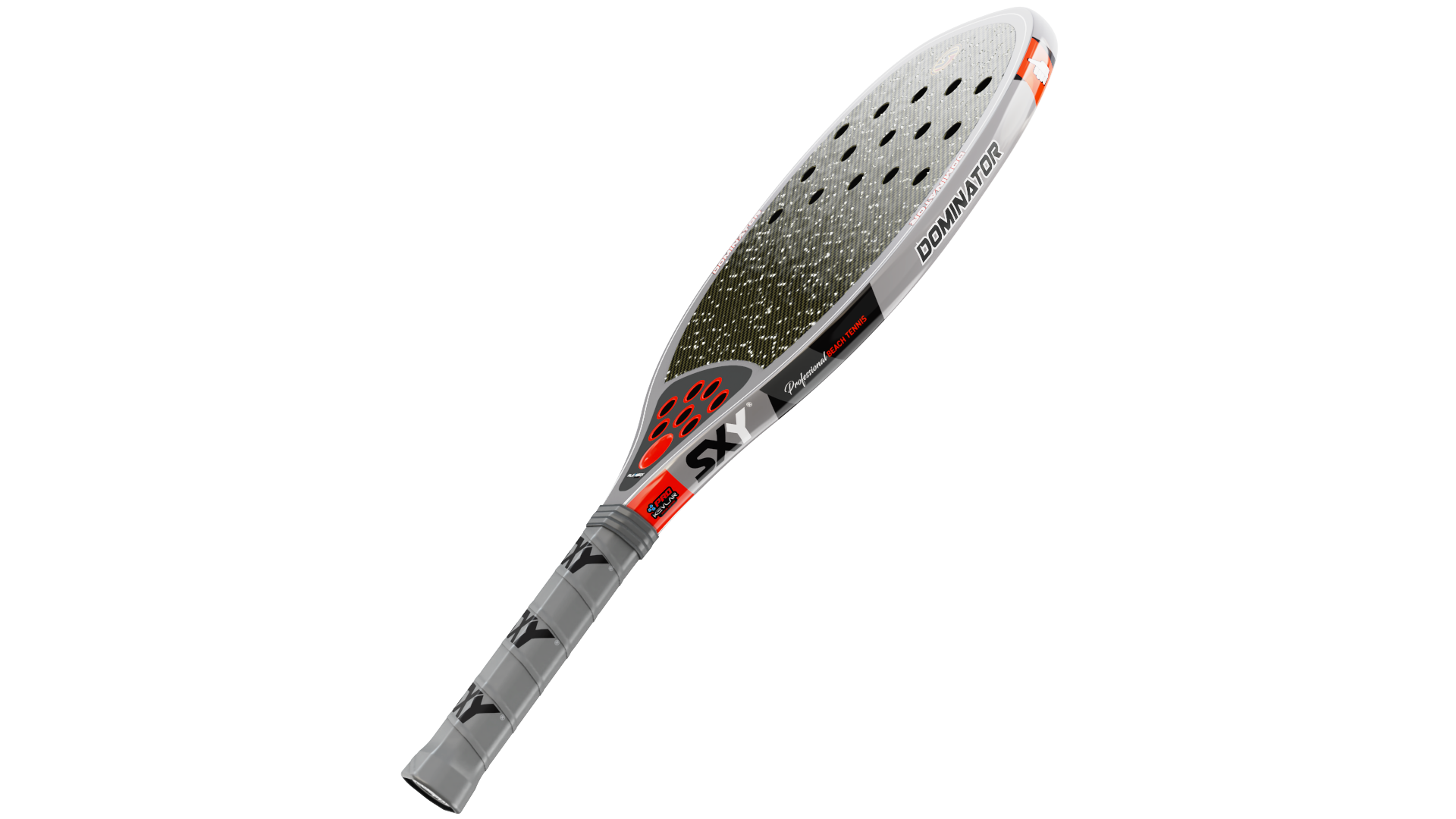 sxy-the-dominator-raquette-de-beach-tennis-carbone-kevlar-playneck-pro-series image 5