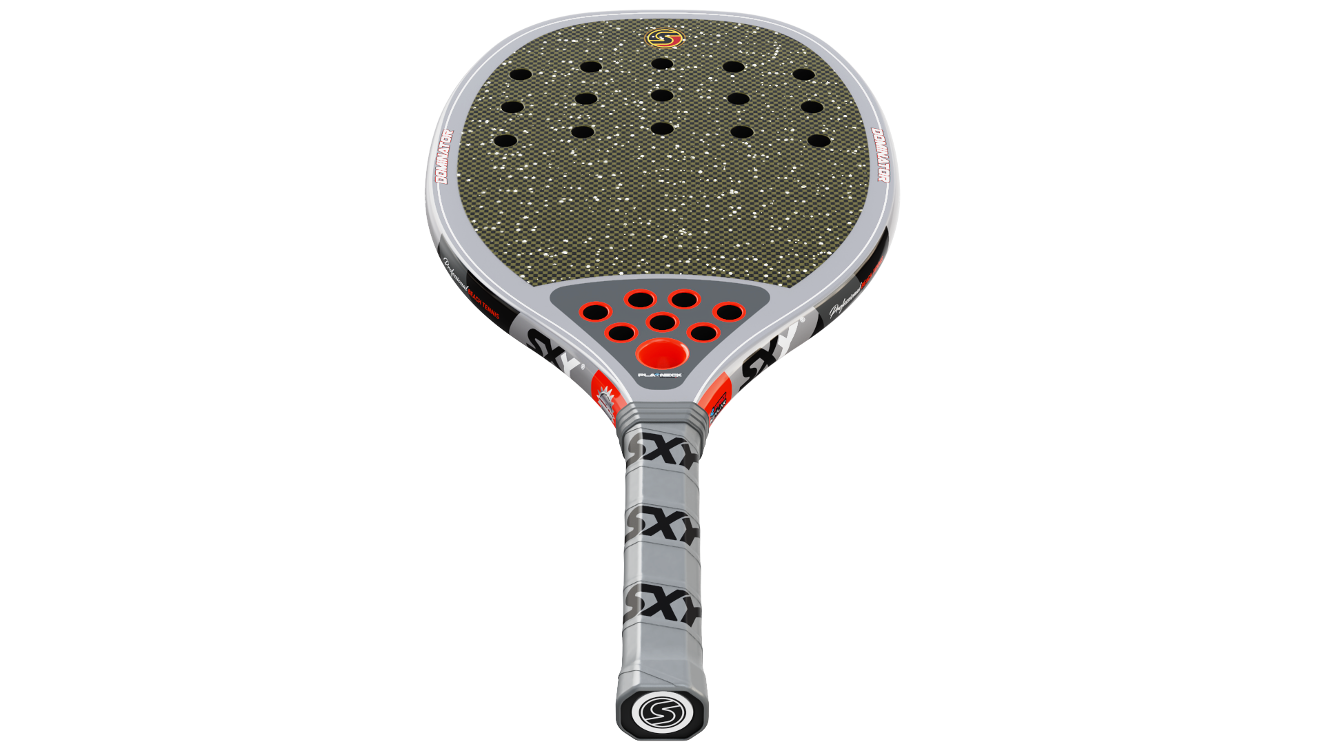 sxy-the-dominator-raquette-de-beach-tennis-carbone-kevlar-playneck-pro-series image 6