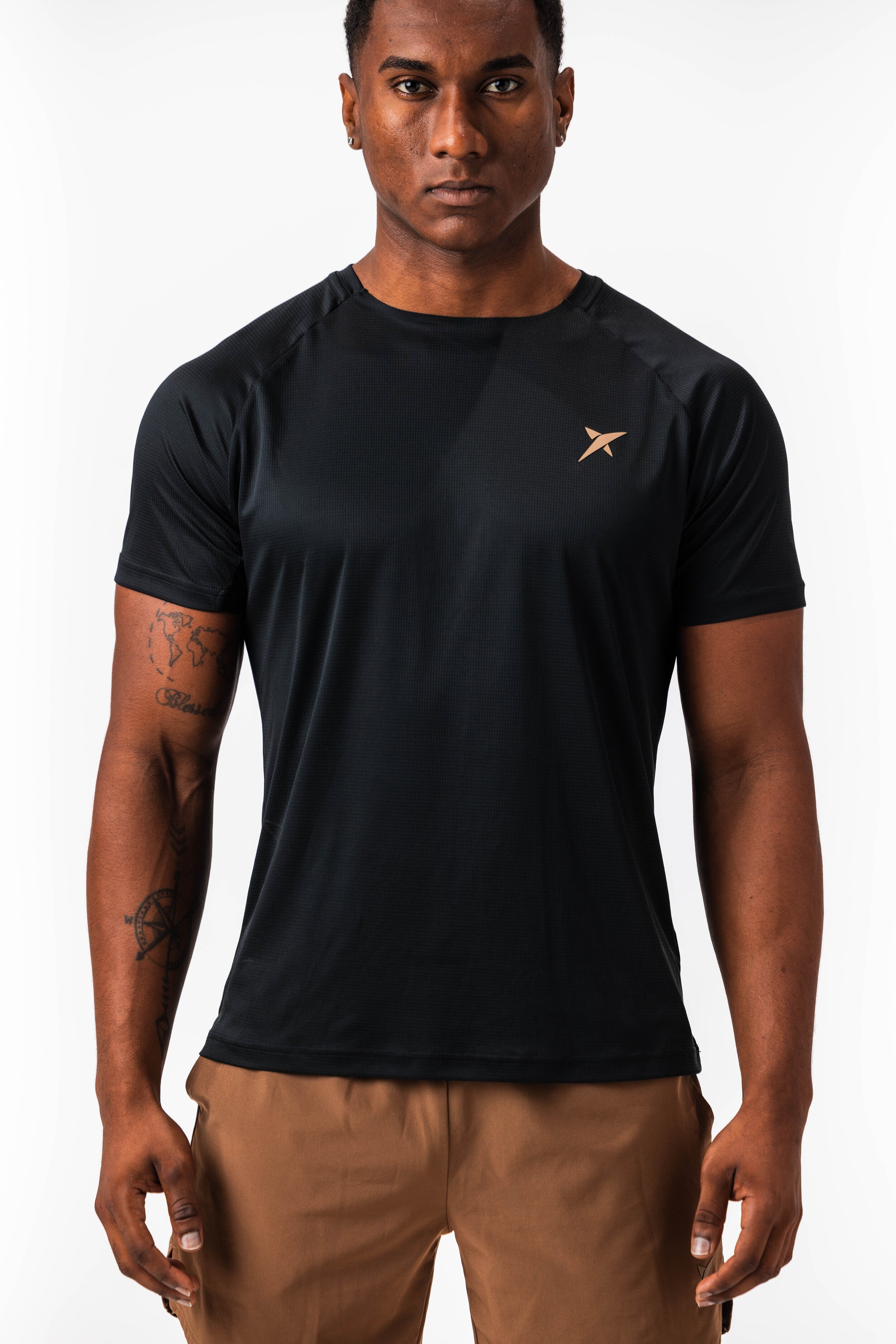 drop-shot-global-t-shirt-t-shirt-padel-homme-polyester-jacquard image 2