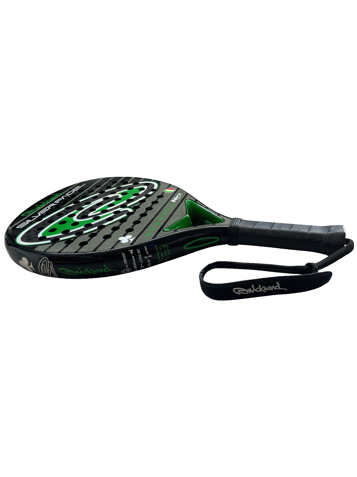 quicksand-silver-padel-k12-raquette-de-padel-carbone-12k image 3