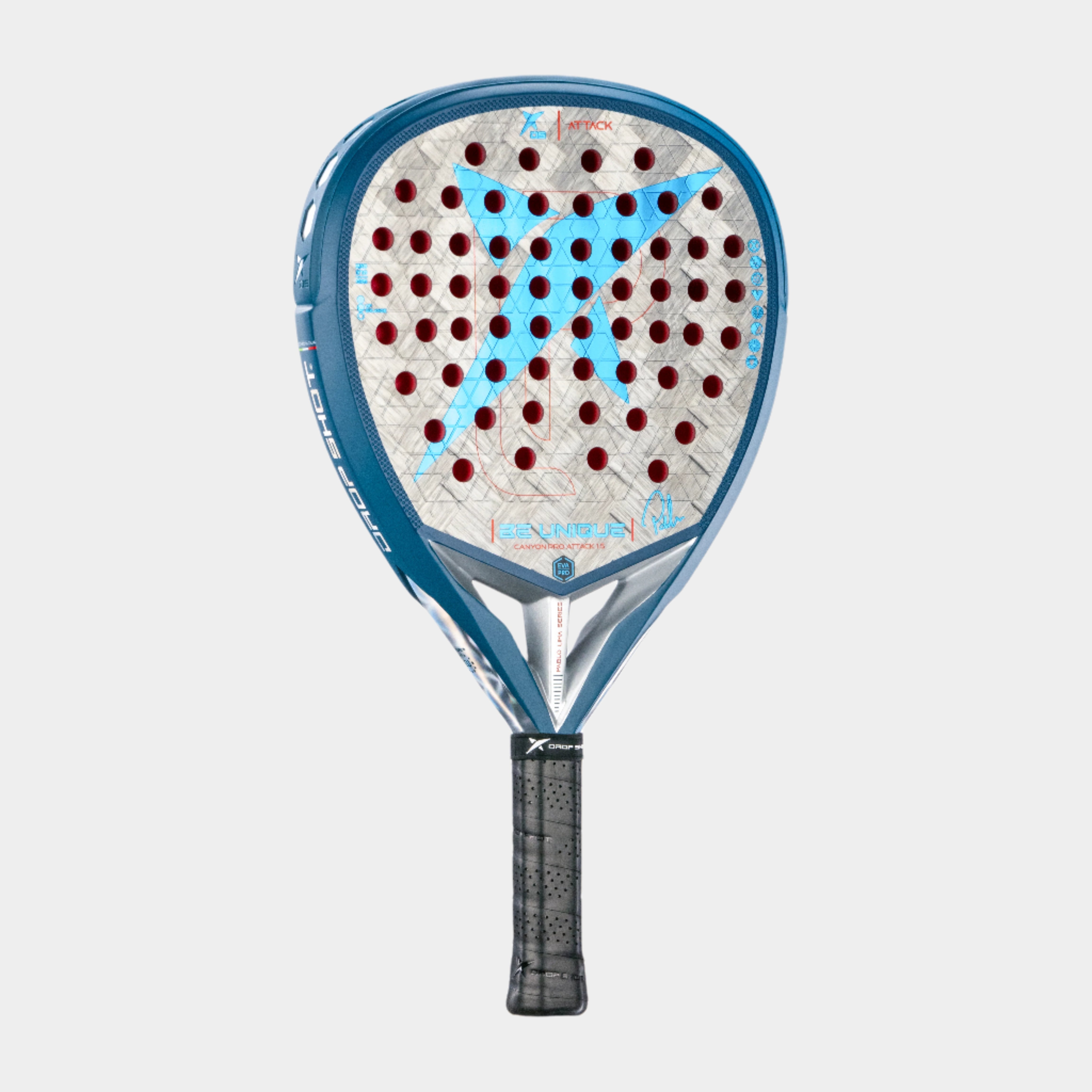 drop-shot-canyon-pro-attack-1-5-raquette-de-padel-pablo-lima-eva-pro image 2