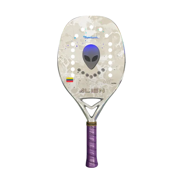 quicksand-alien-2026-raquette-de-beach-tennis-carbone-3k-22-mm image 1