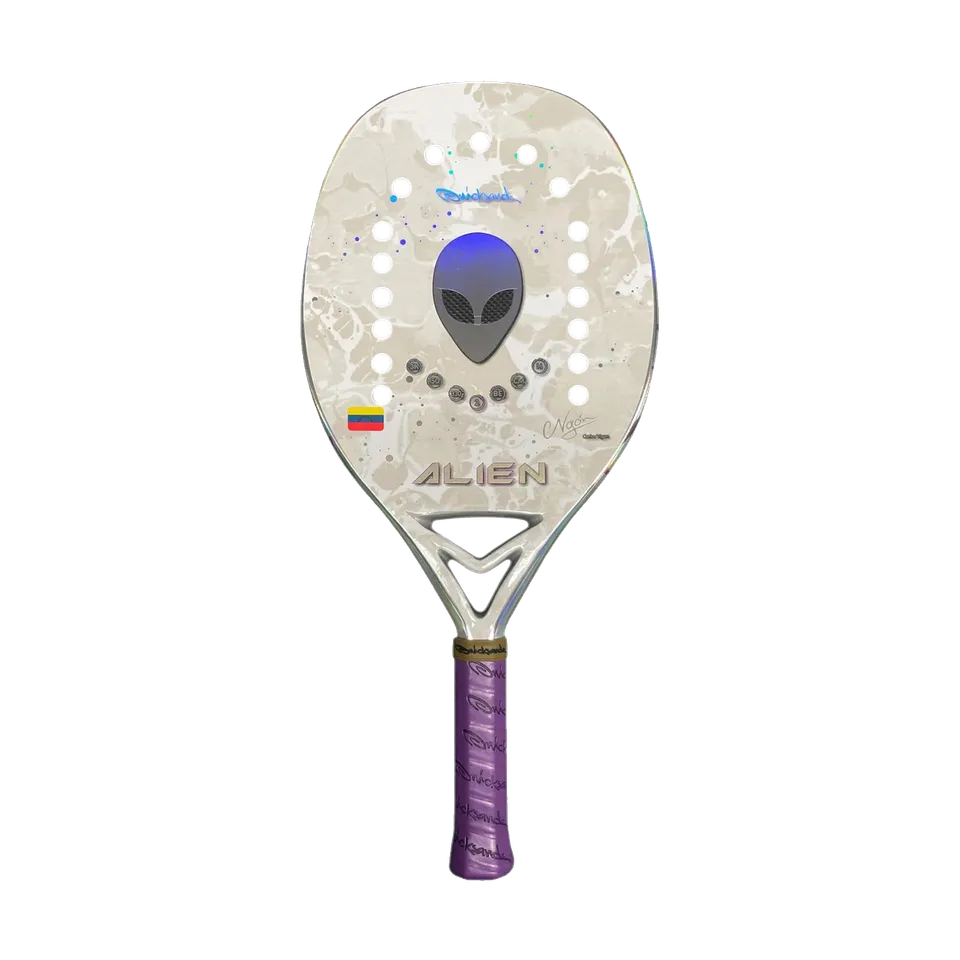 quicksand-alien-2026-raquette-de-beach-tennis-carbone-3k-22-mm image 1