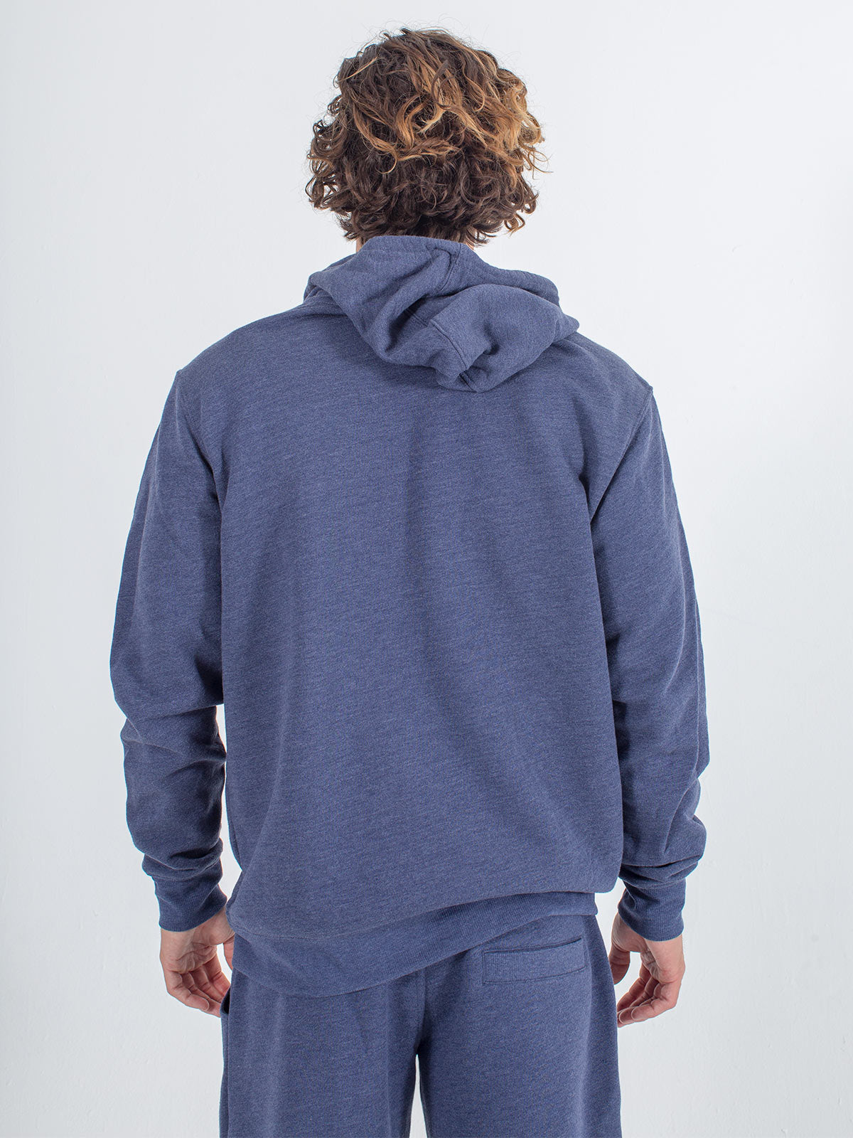 sxy-softie-zip-up-hoodie-heather-navy-sweat-zipp-homme-coton image 3