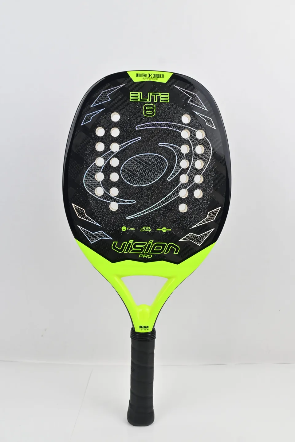 raquette-beach-tennis-vision-elite-8-2026-carbone-3k-22-mm-315-330-g image 1