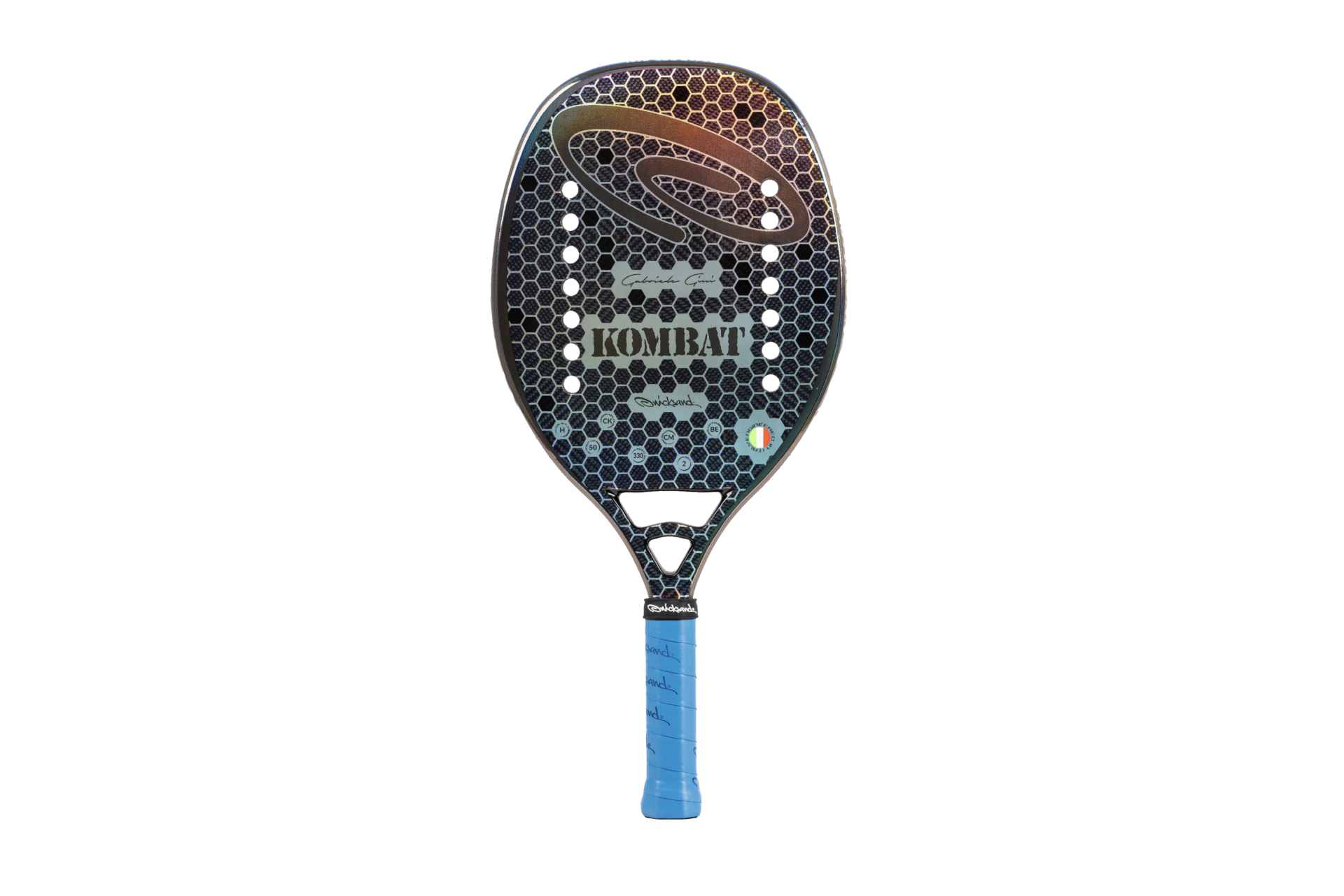 quicksand-kombat-2026-raquette-de-beach-tennis-kevlar-gabriele-gini image 1