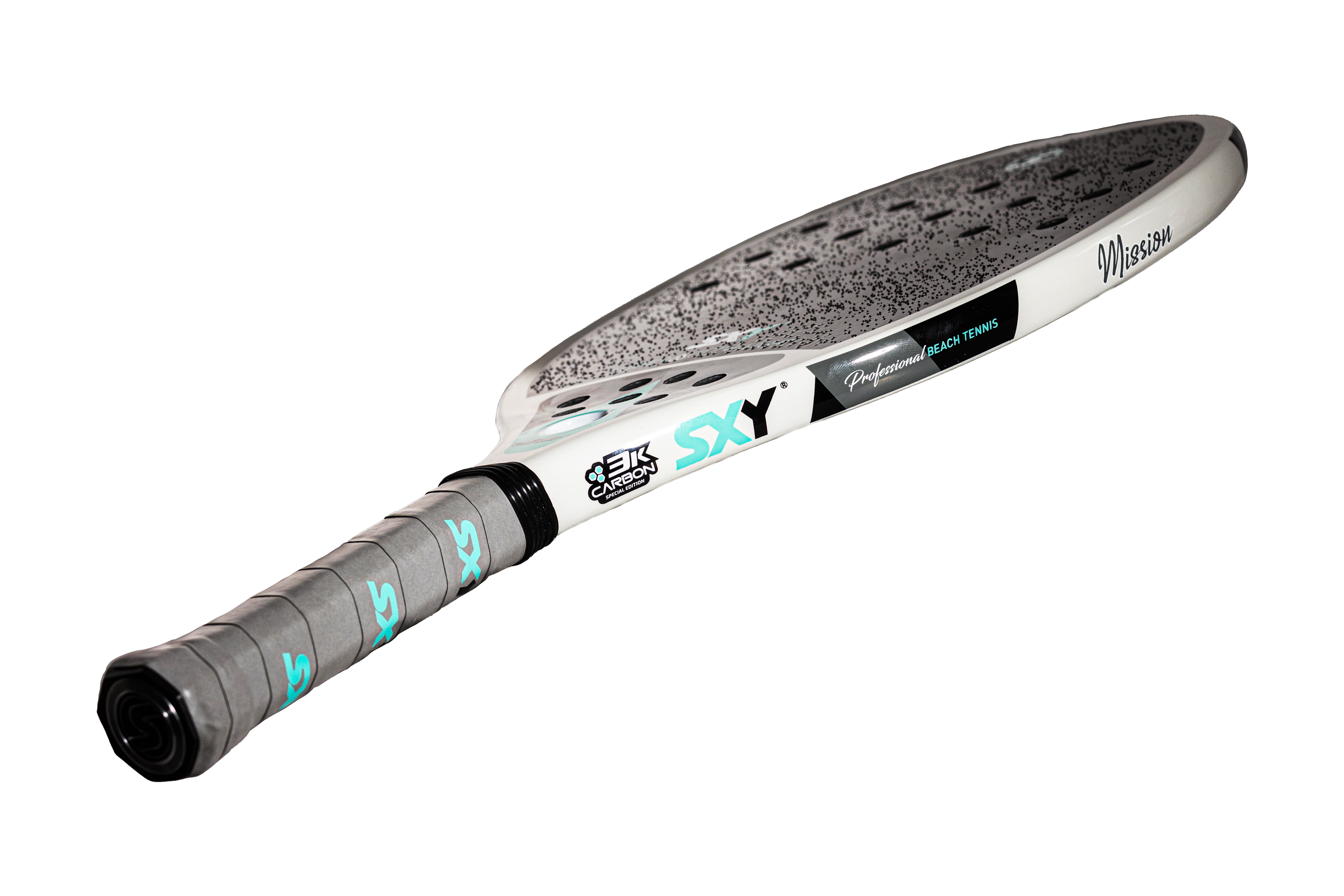sxy-mission-pearl-super-ultra-light-raquette-de-beach-tennis-carbone-3k image 2