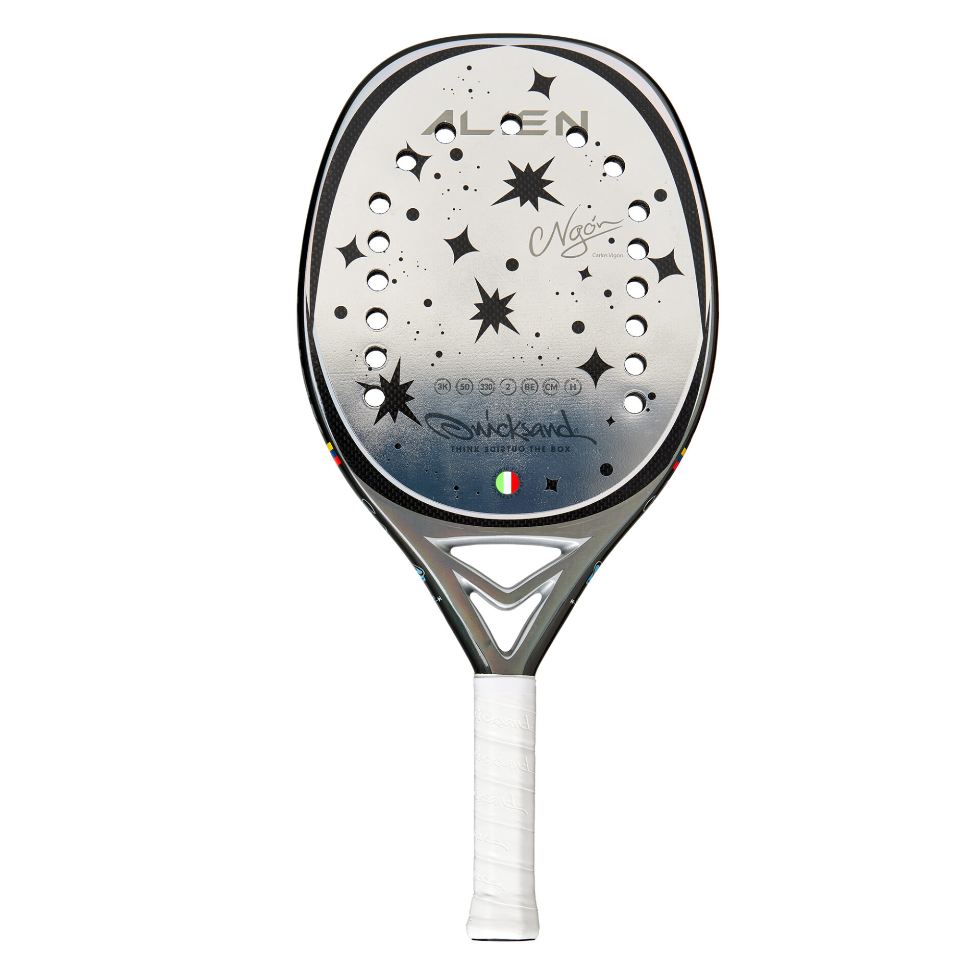 quicksand-alien-2025-raquette-de-beach-tennis-puissante image 1