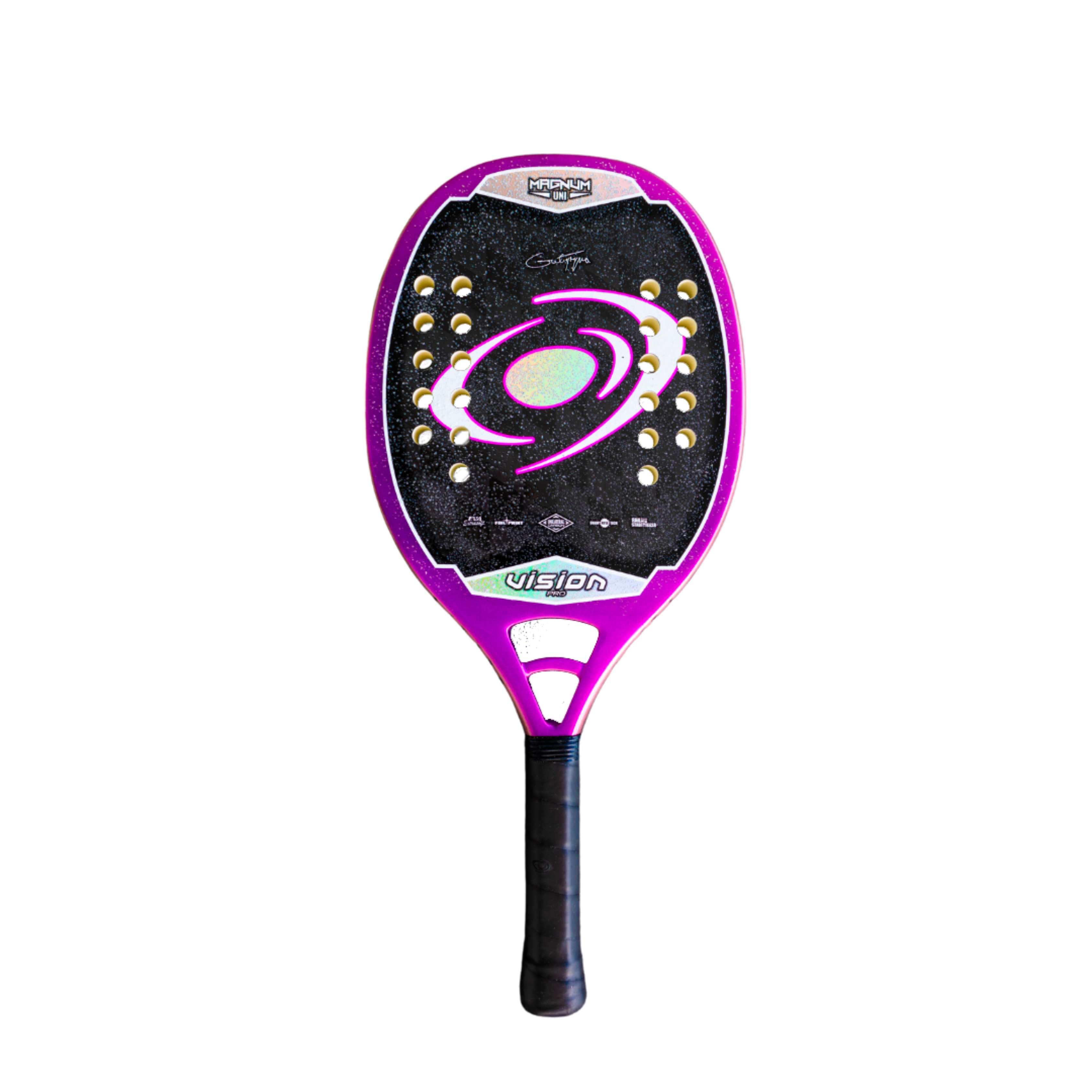 vision-magnum-uni-2025-raquette-de-beach-tennis-carbone-12k-unilateral-325-335g image 1
