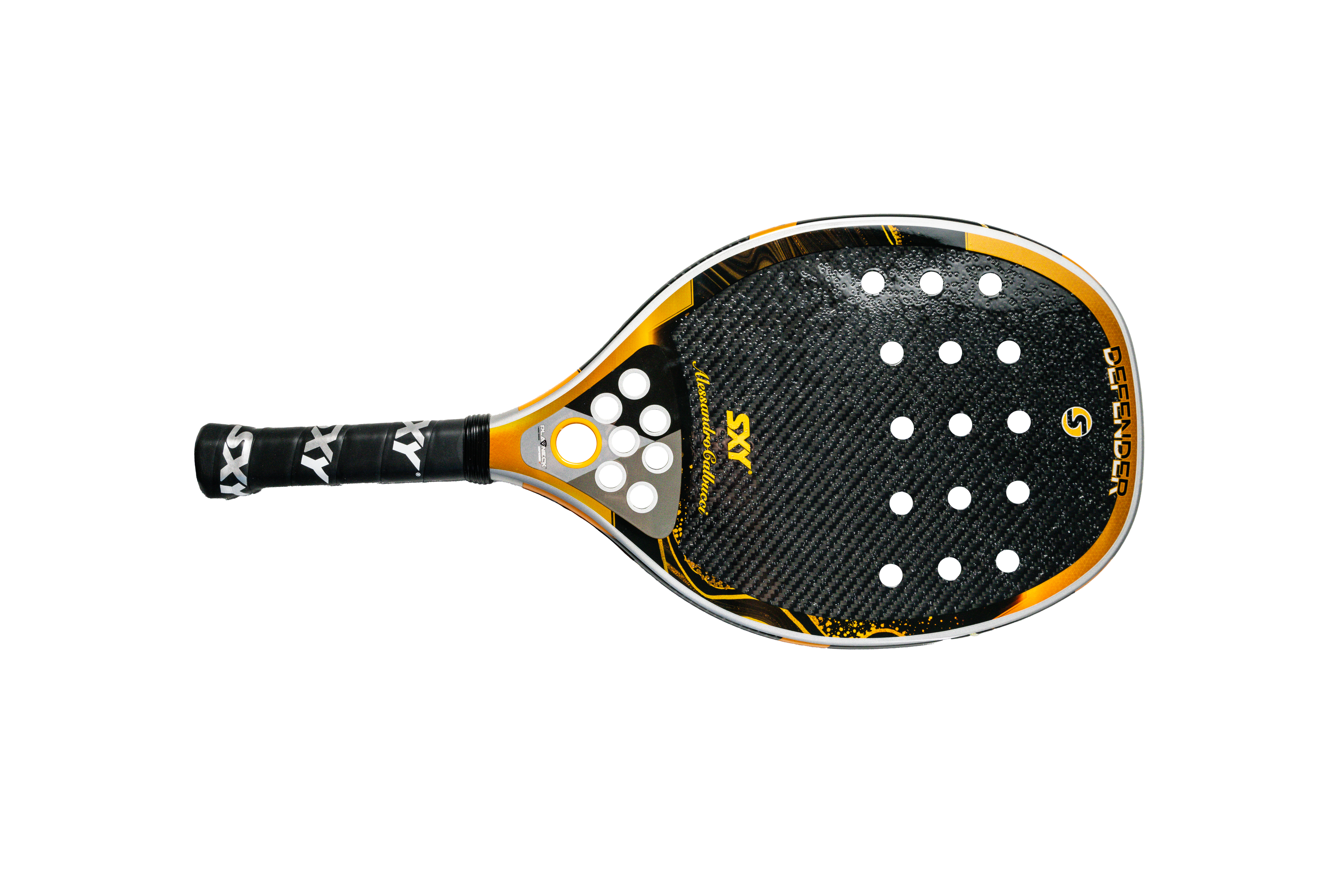 sxy-calbucci-defender-3k-carbone-raquette-beach-tennis-pro image 2