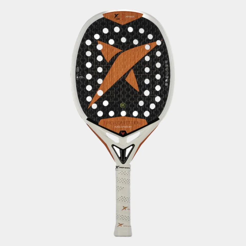drop-shot-furia-attack-raquette-beach-tennis-12k-carbone image 1