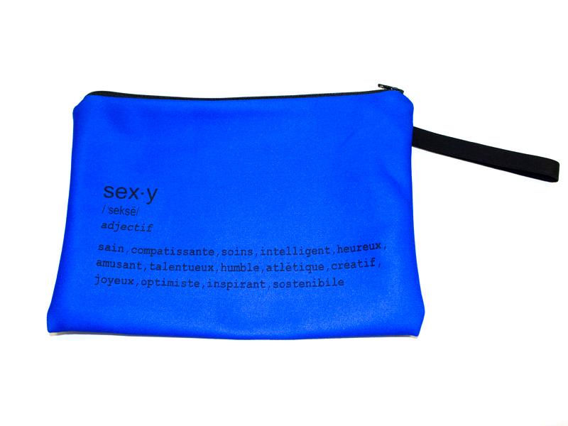 sxy-sexy-definition-zipper-clutch-pochette-25x18cm image 5