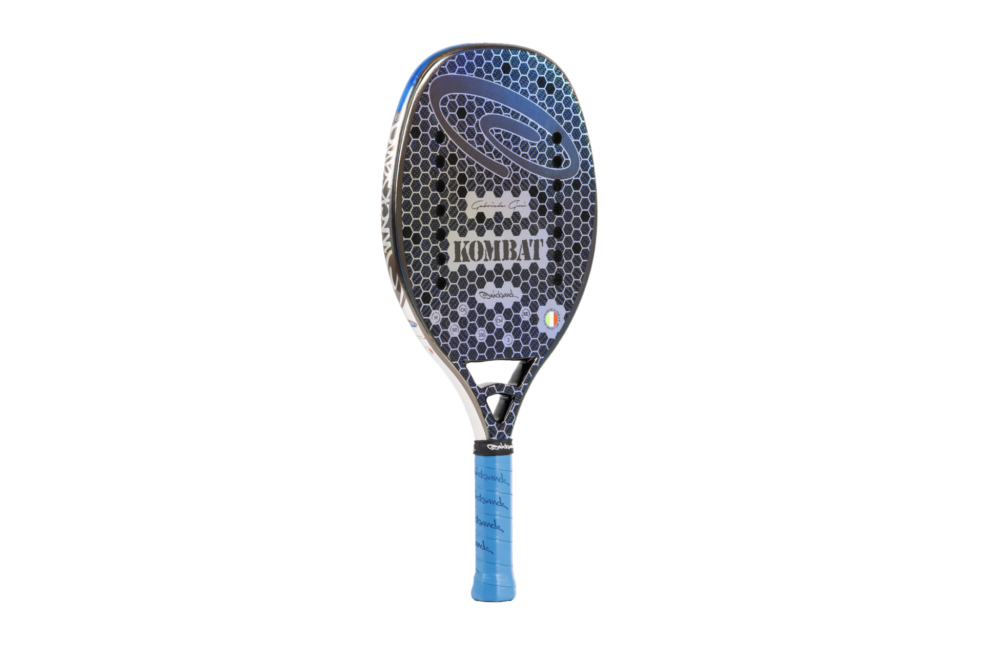 quicksand-kombat-2026-raquette-de-beach-tennis-kevlar-gabriele-gini image 2