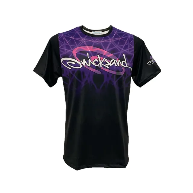 quicksand-t-shirt-homme-logo-violet image 1