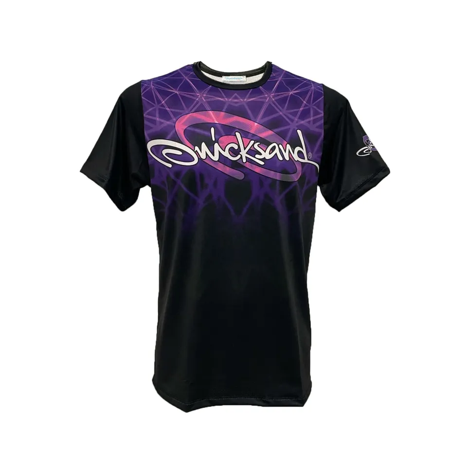 quicksand-t-shirt-homme-logo-violet image 1