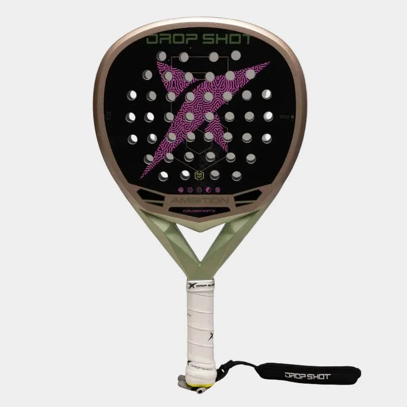 drop-shot-explorer-soft-w-raquette-de-padel-l-g-re-carbone-3k image 1