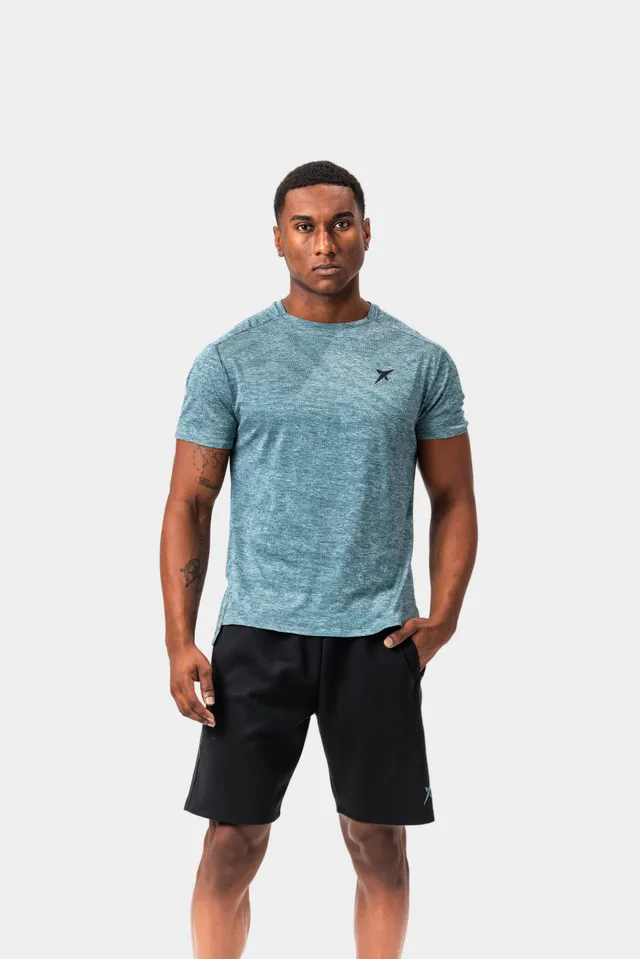 drop-shot-buma-t-shirt-homme-vert-gris image 1