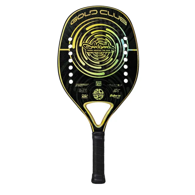 quicksand-gold-club-2023-raquette-de-beach-tennis-carbone-k12 image 1