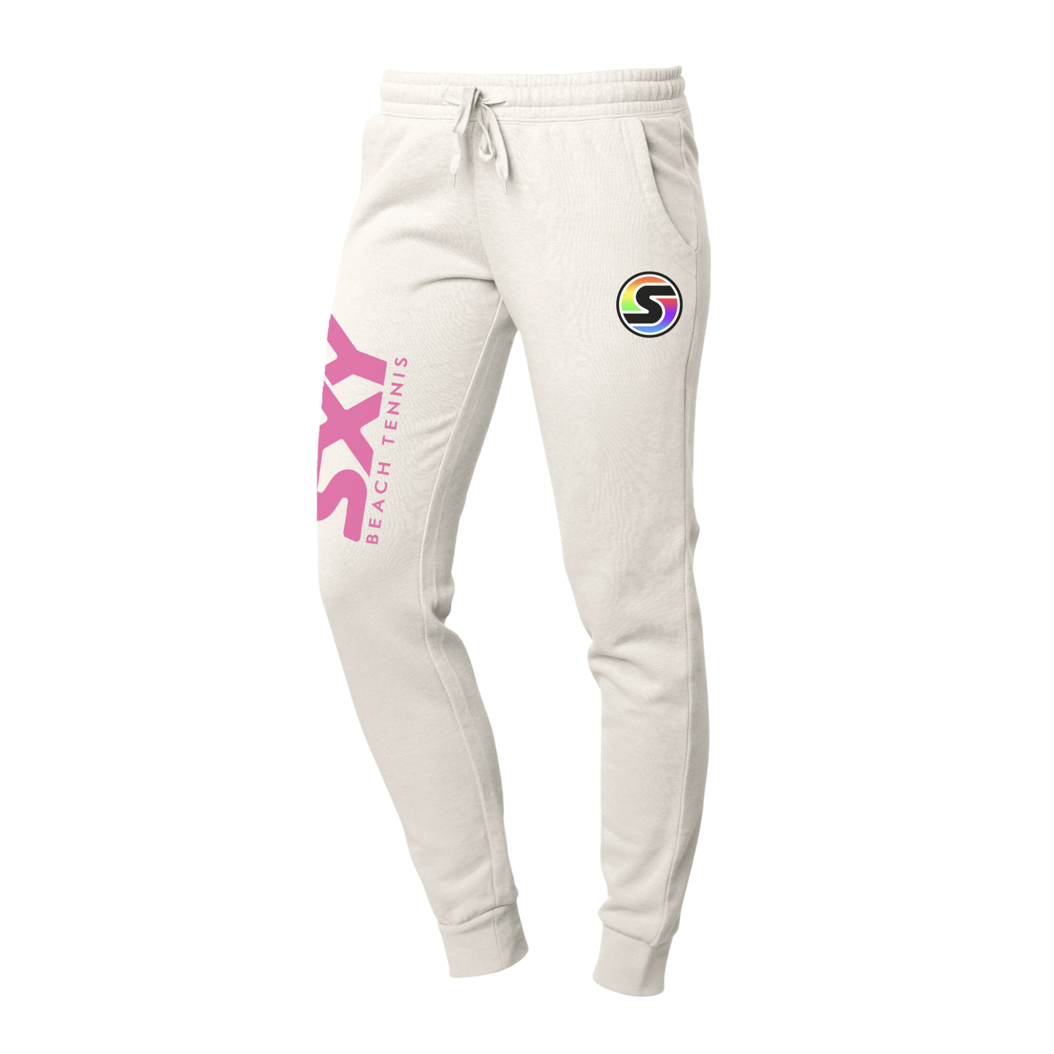 sxy-s-logo-wave-washed-fleece-jogger-femme image 2