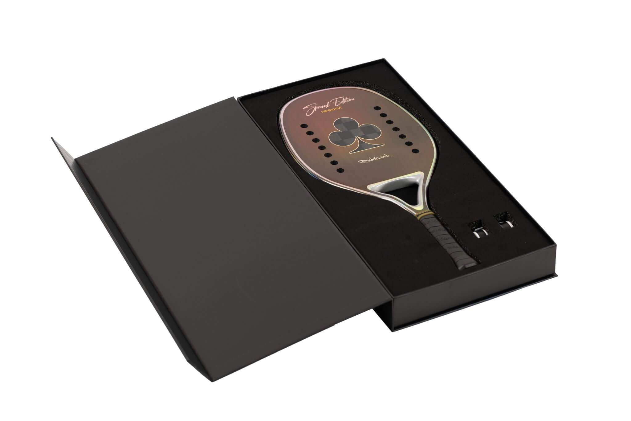 raquette-de-beach-tennis-quicksand-silverclub-limited-edition-2026-carbone-k18-3 image 6