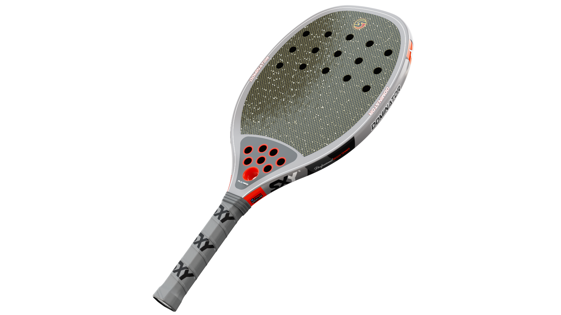 sxy-the-dominator-raquette-de-beach-tennis-carbone-kevlar-playneck-pro-series image 3