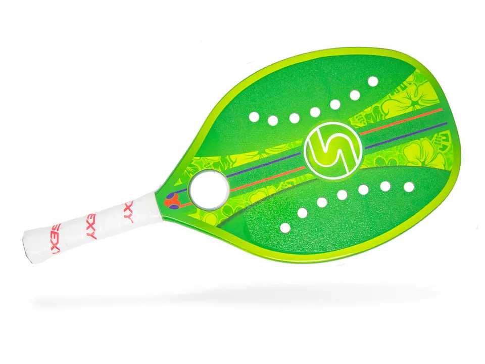 sxy-green-sirf-beach-tennis-paddle-raquette-d-butant-carbone-3k image 1