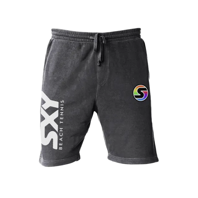 sxy-pigment-dyed-fleece-lounge-short-short-molleton-homme-vintage image 1