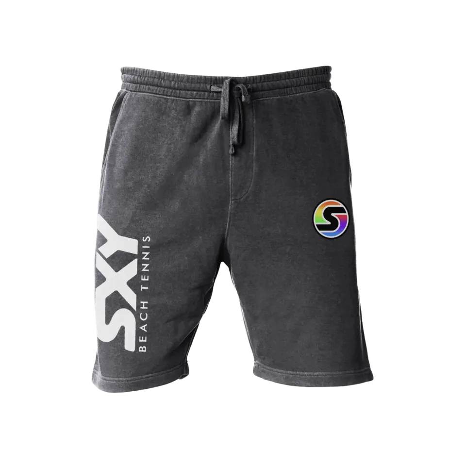 sxy-pigment-dyed-fleece-lounge-short-short-molleton-homme-vintage image 1