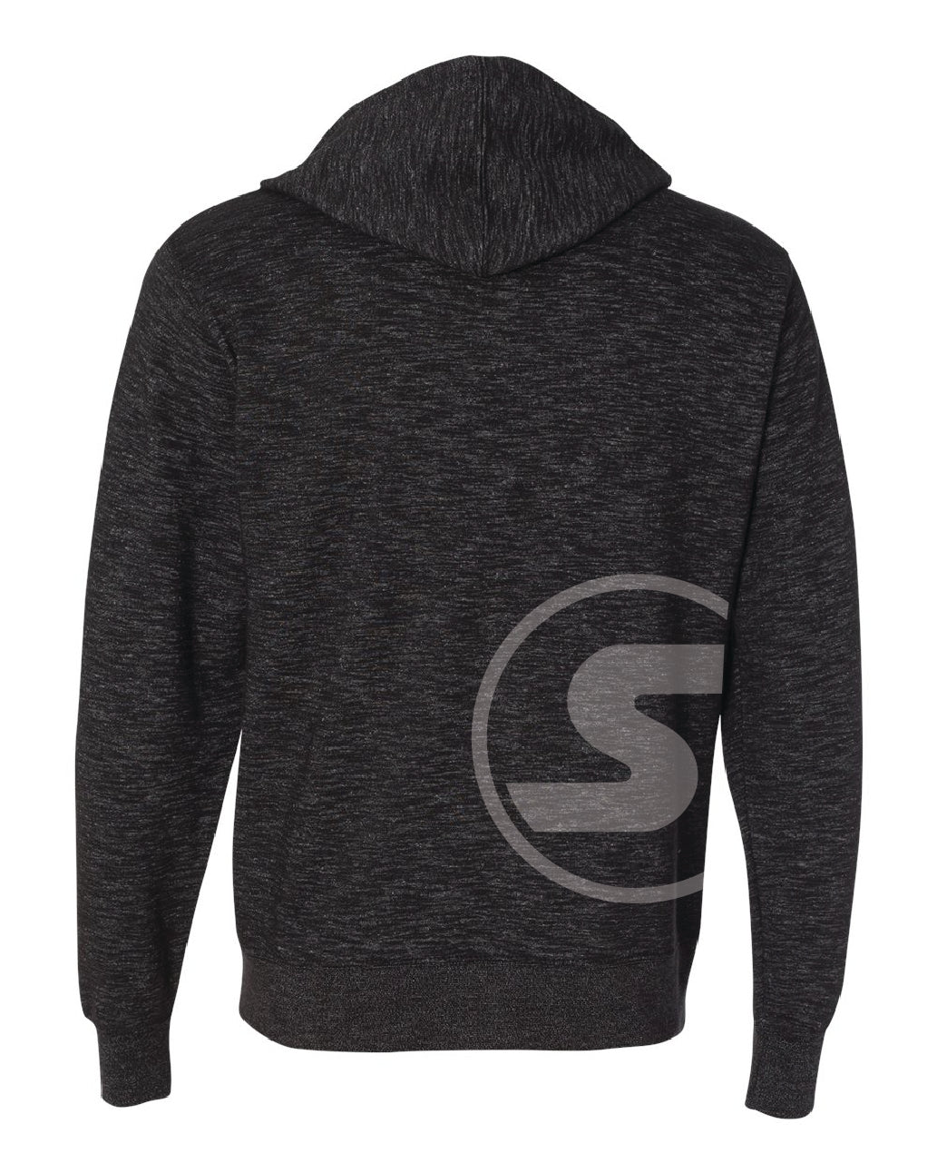 sxy-men-s-south-of-the-border-sweat-capuche-zipp-baja-black image 2