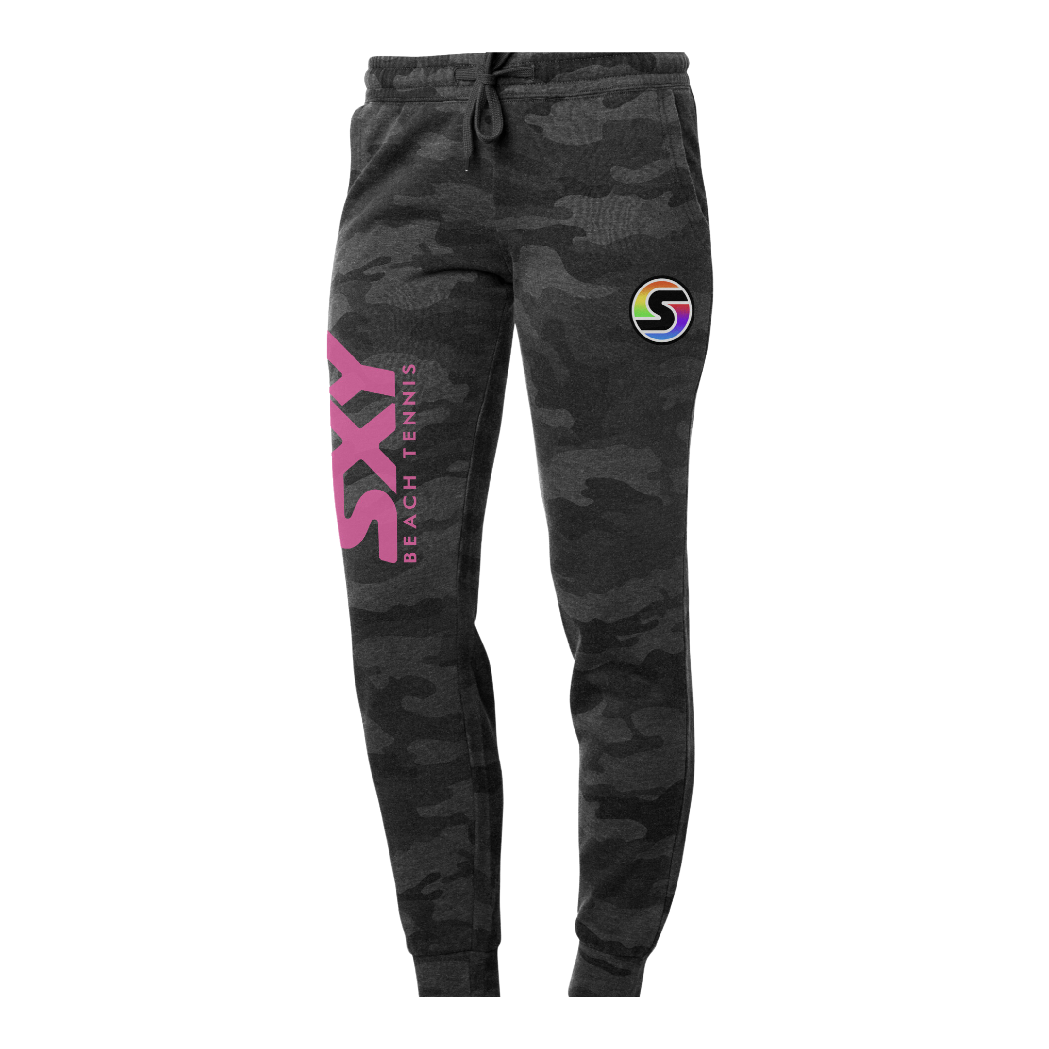 sxy-s-logo-wave-washed-fleece-jogger-femme image 1
