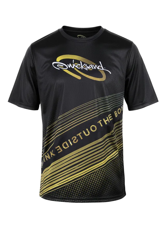 quicksand-gold-club-t-shirt-homme-technique-gold-black image 1