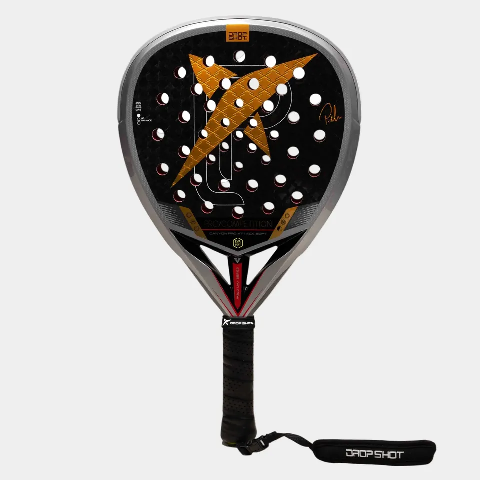 drop-shot-canyon-pro-attack-soft-raquette-padel-diamant image 1