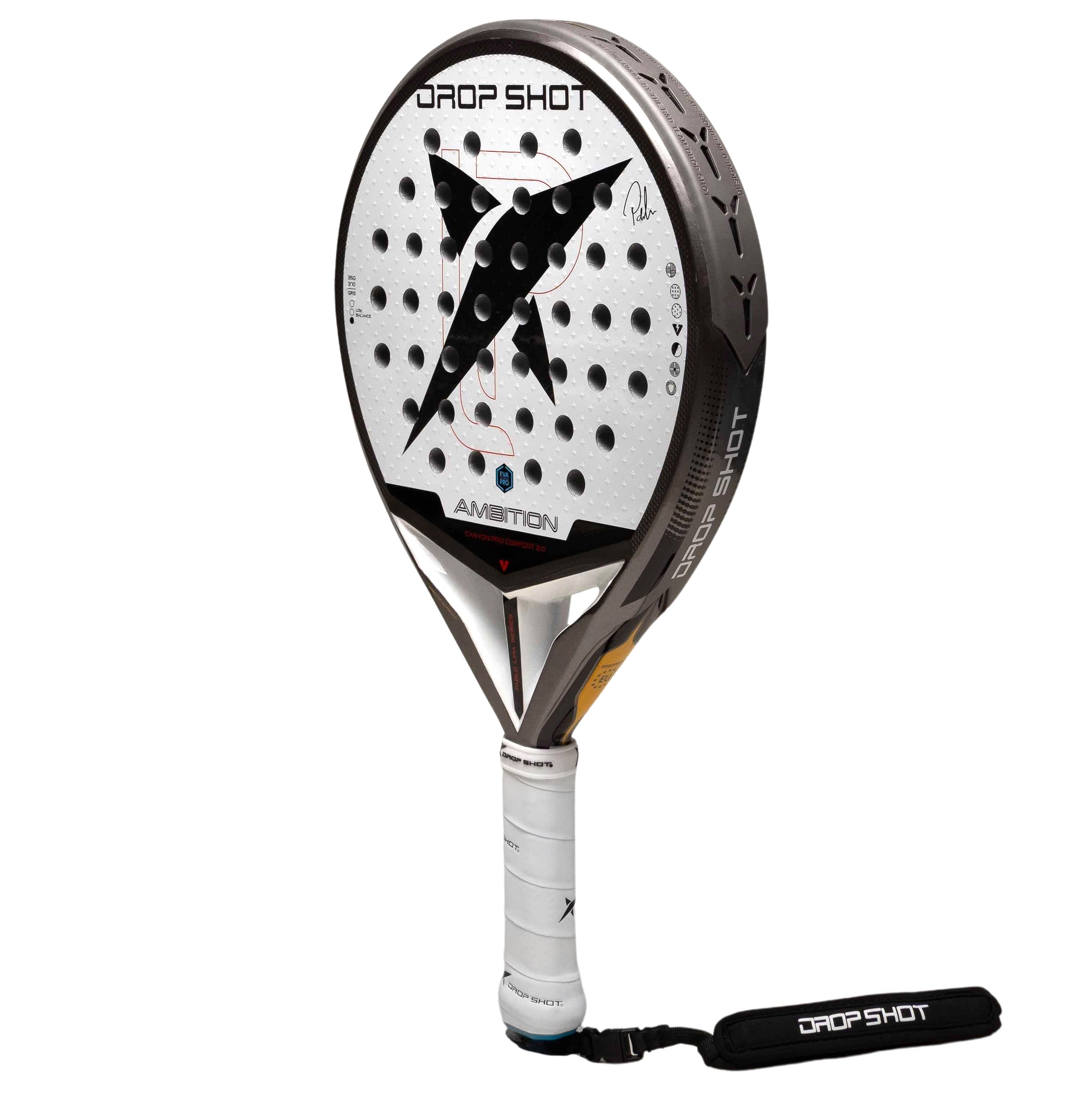 drop-shot-canyon-pro-comfort-2-0-raquette-de-padel-diamant-carbone-3k image 2