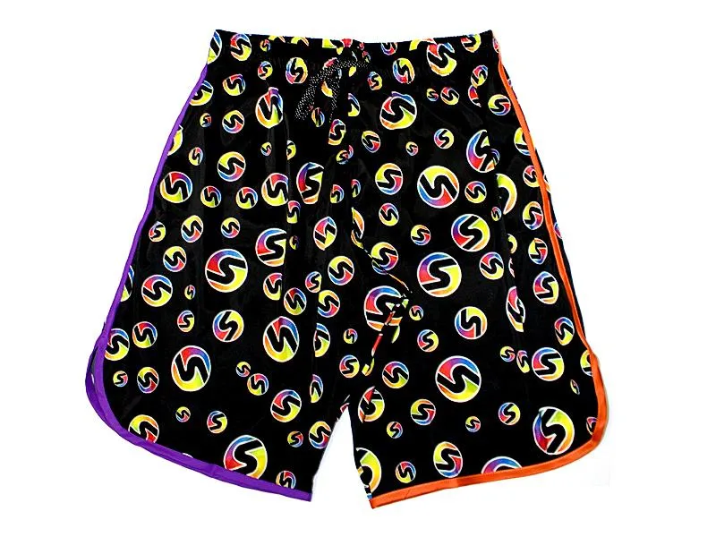 sxy-retro-s-short-competition-homme-orange-violet image 1