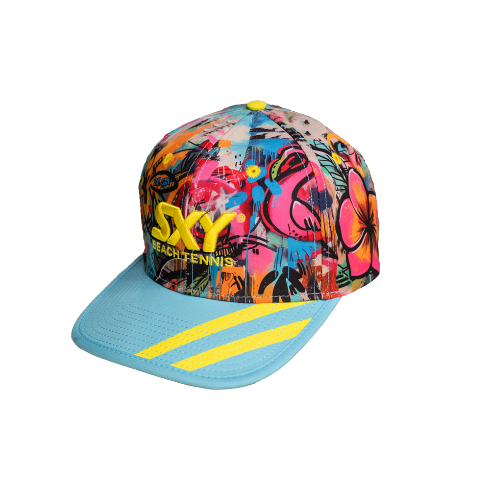 casquette-sxy-beach-tennis-aruba-vibes-snapback-dition-limit-e image 1