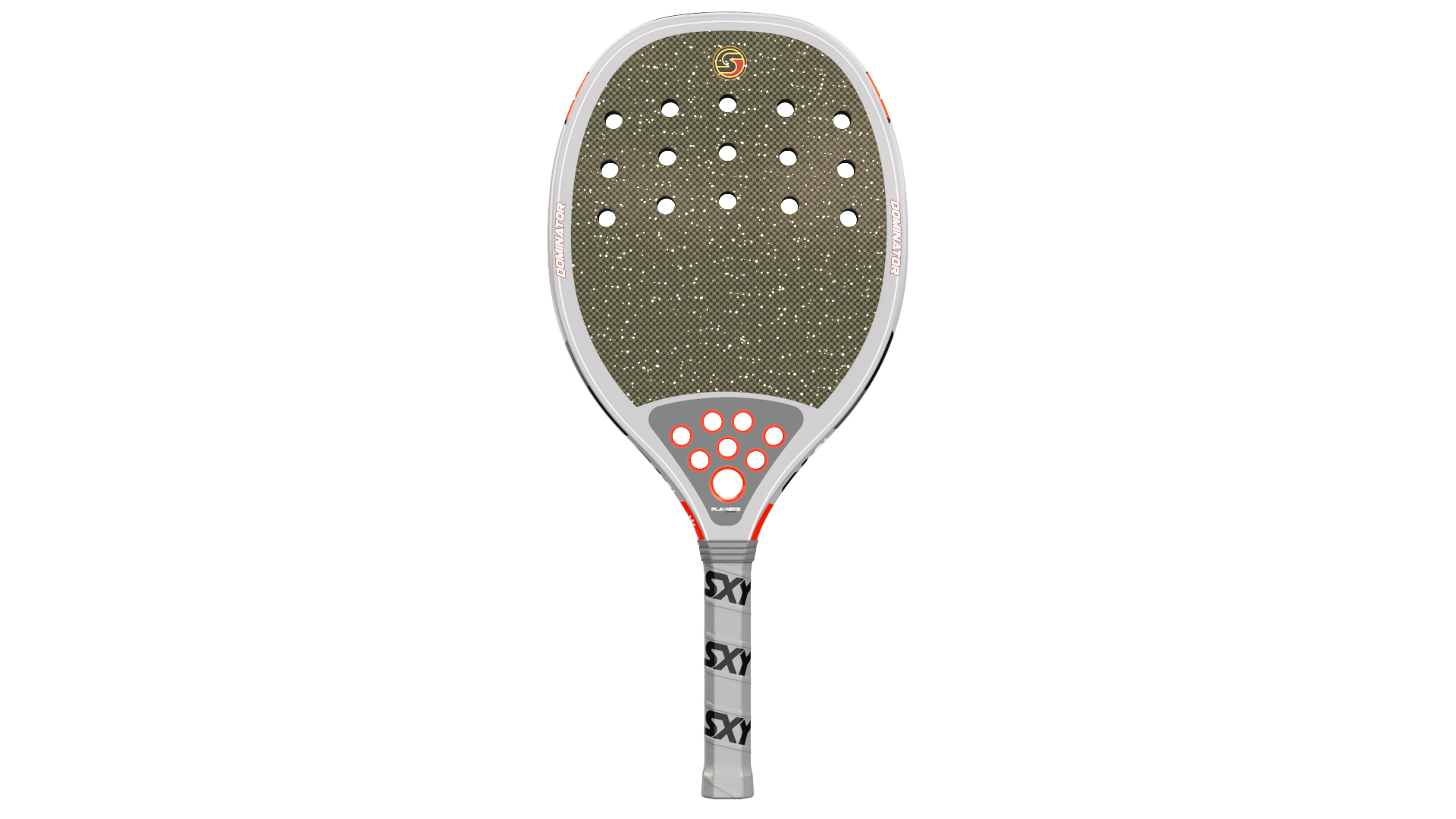 sxy-the-dominator-raquette-de-beach-tennis-carbone-kevlar-playneck-pro-series image 2