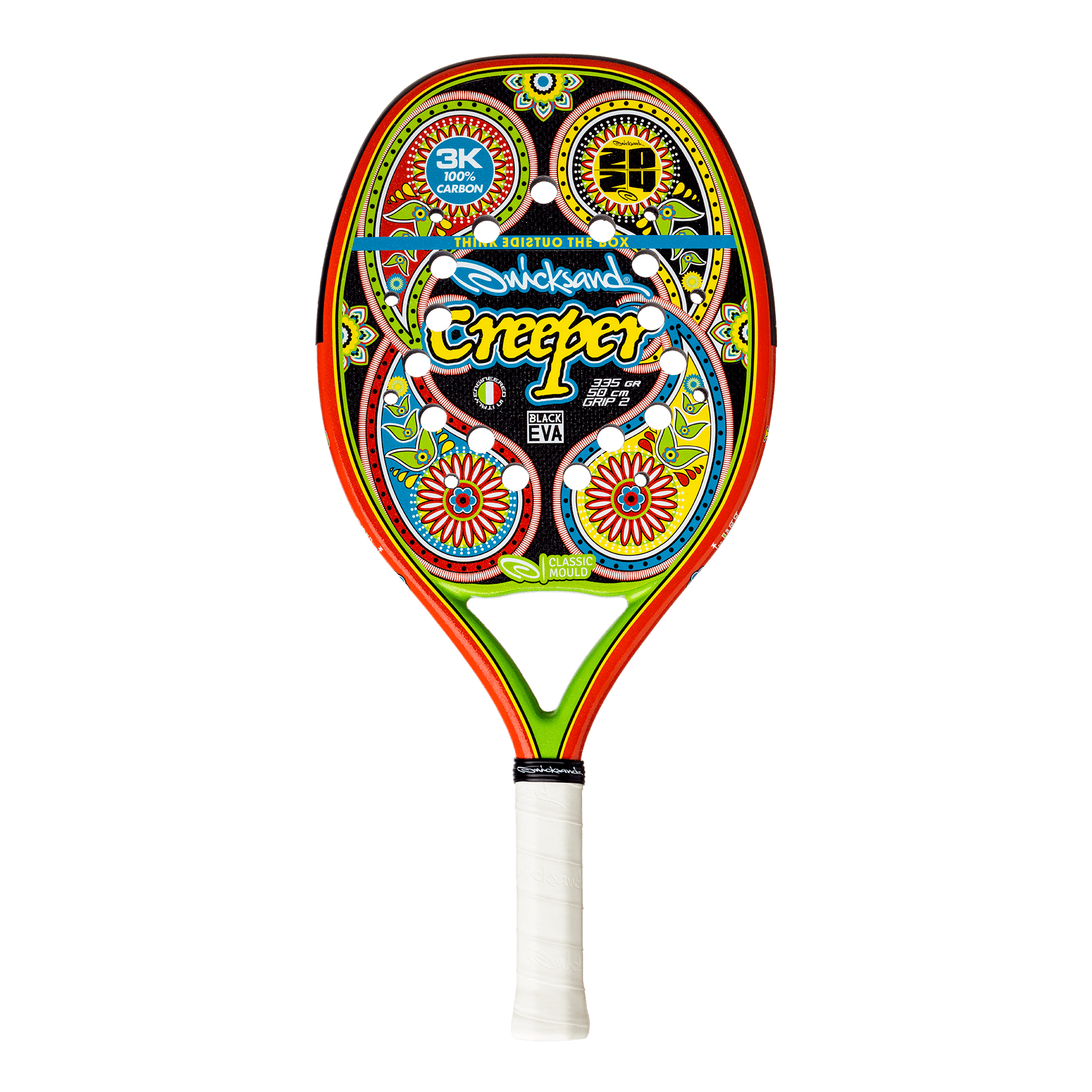 quicksand-creeper-2024-raquette-de-beach-tennis-100-carbone-k3 image 1