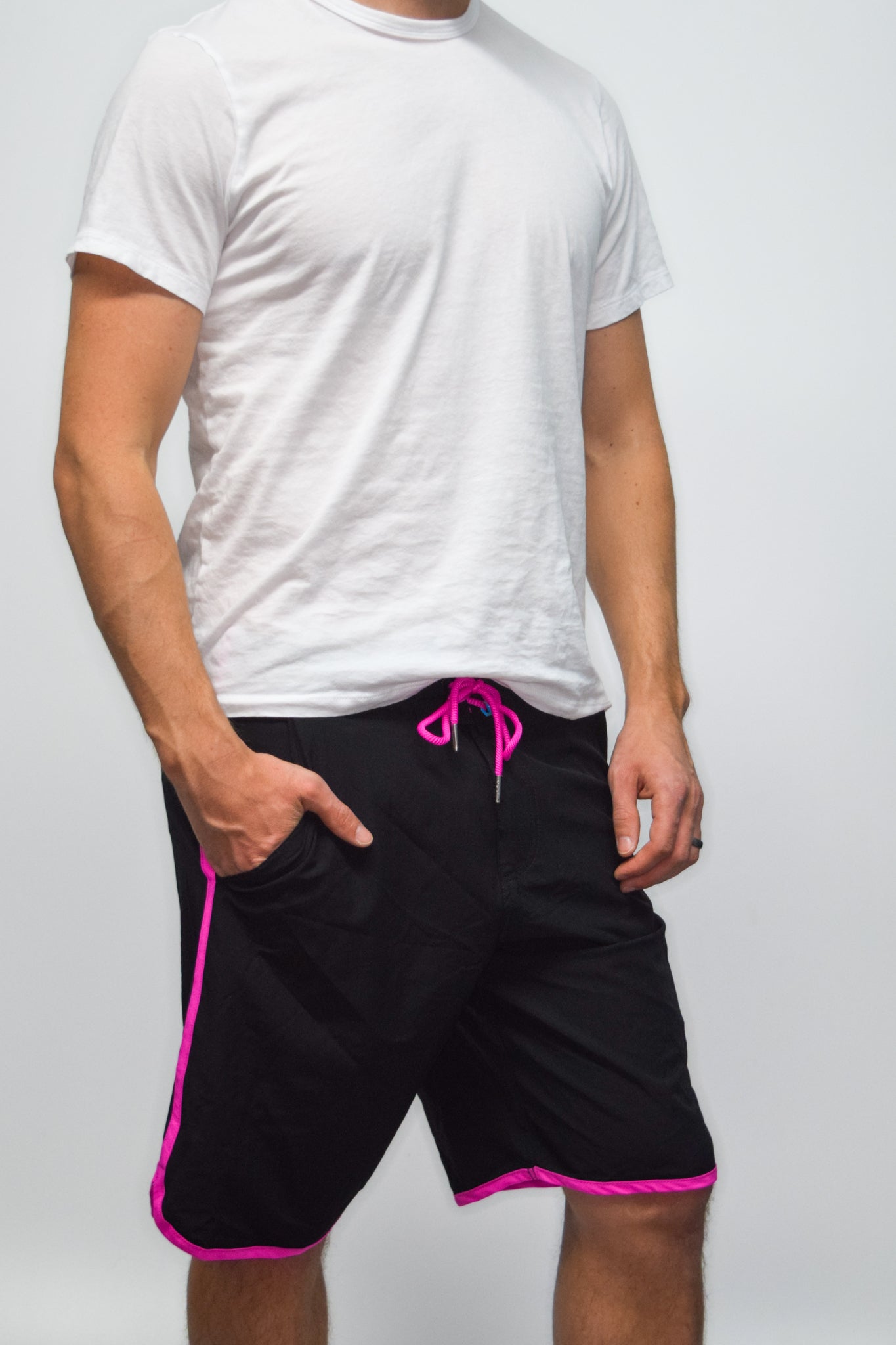 sxy-competition-hybrid-short-homme-short-beach-tennis-rose image 4