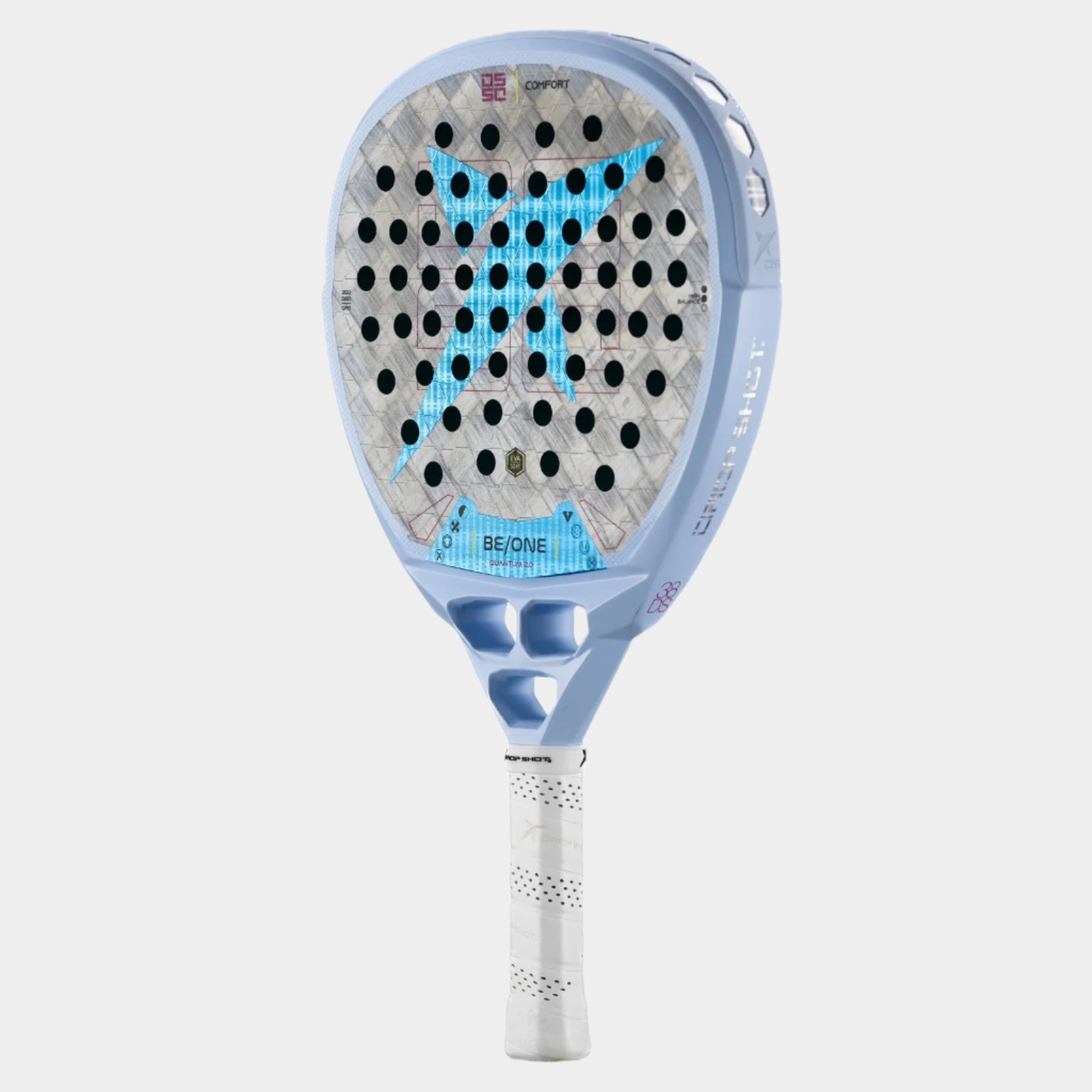drop-shot-quantum-2-0-raquette-de-padel-diamant-puissante-eva-soft image 2