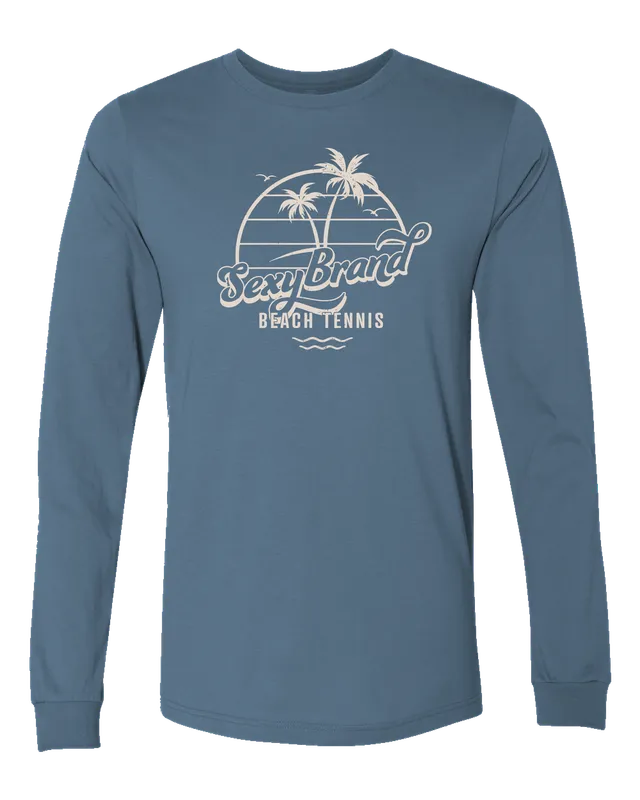 sxy-t-shirt-manches-longues-homme-beachy-vibes-coton-bio image 1