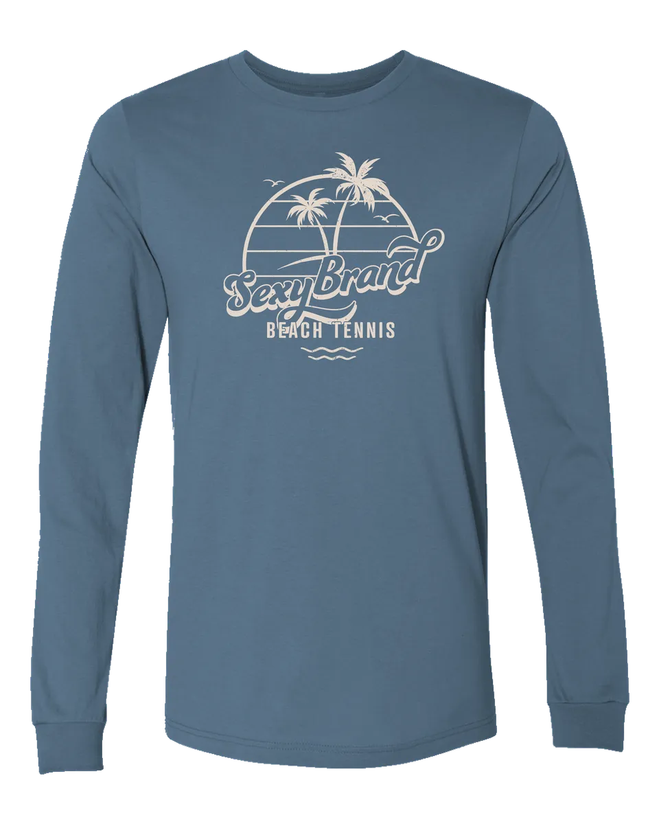 sxy-t-shirt-manches-longues-homme-beachy-vibes-coton-bio image 1