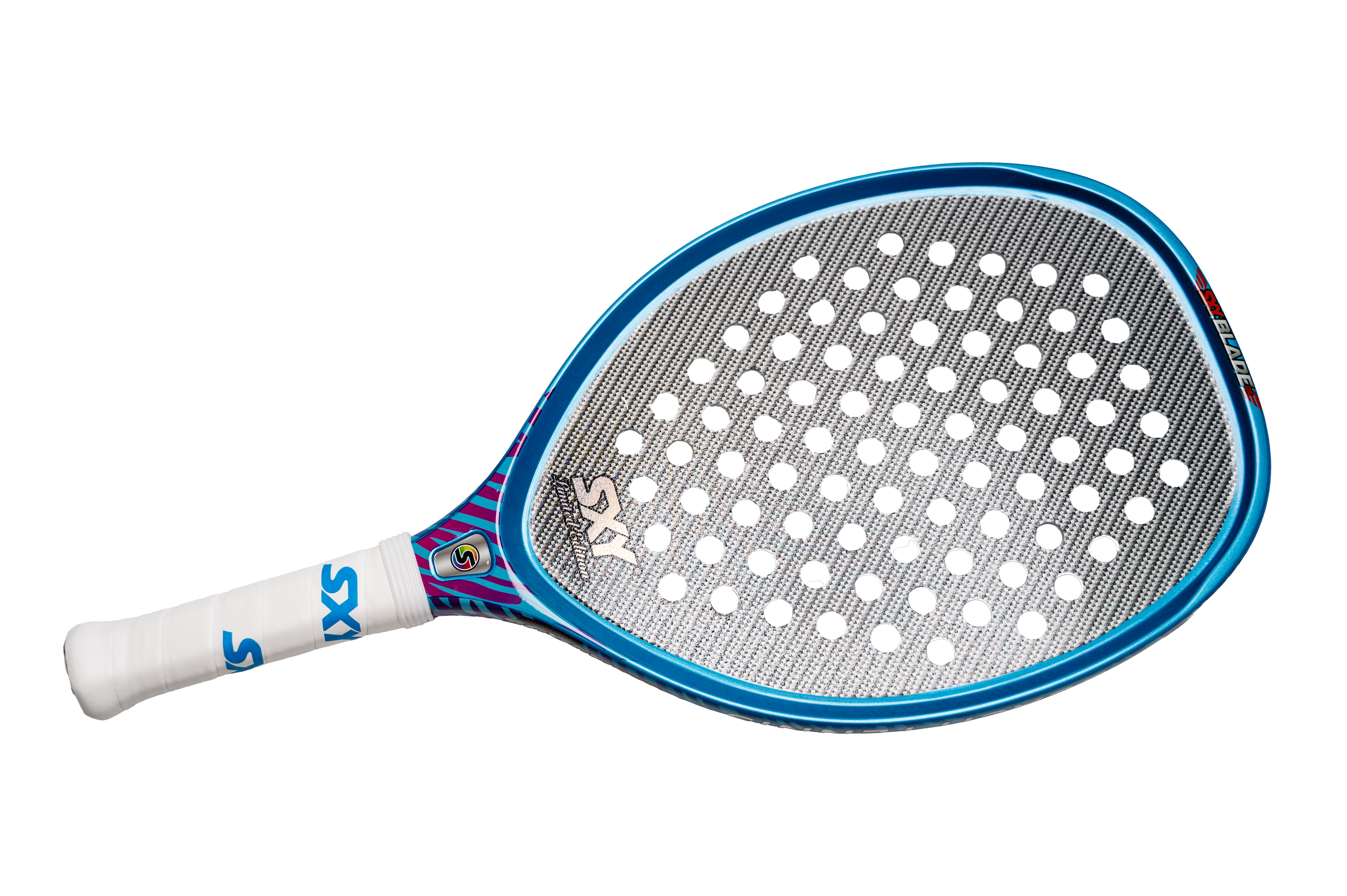 sxy-blade-2-0-limited-edition-raquette-de-beach-tennis-sky-blue-metallic image 1