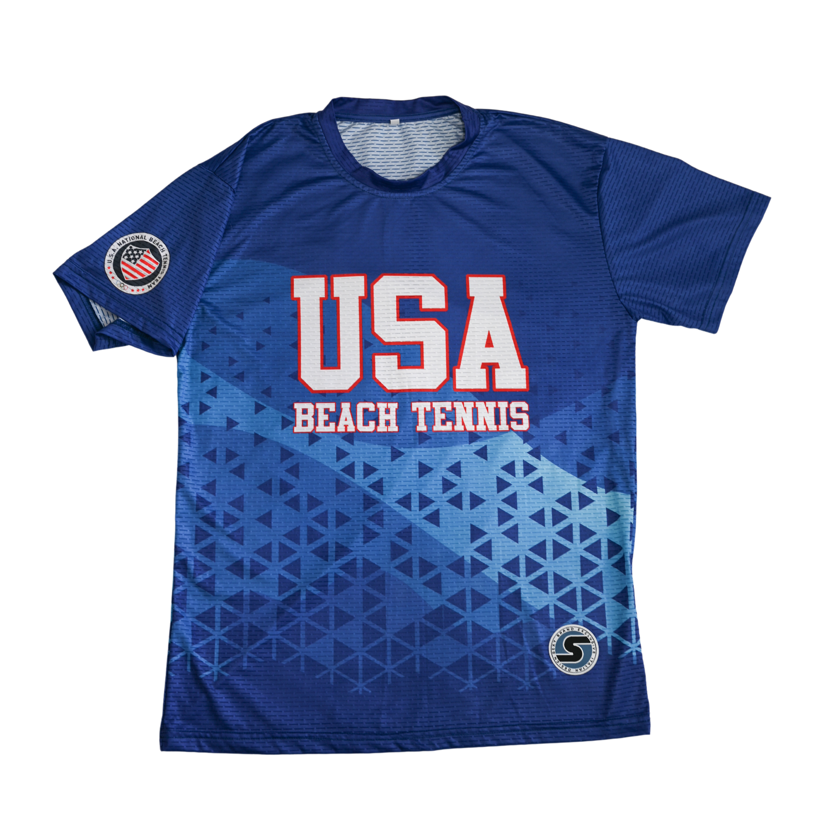 sxy-team-usa-beach-tennis-t-shirt-jersey-manches-courtes image 1