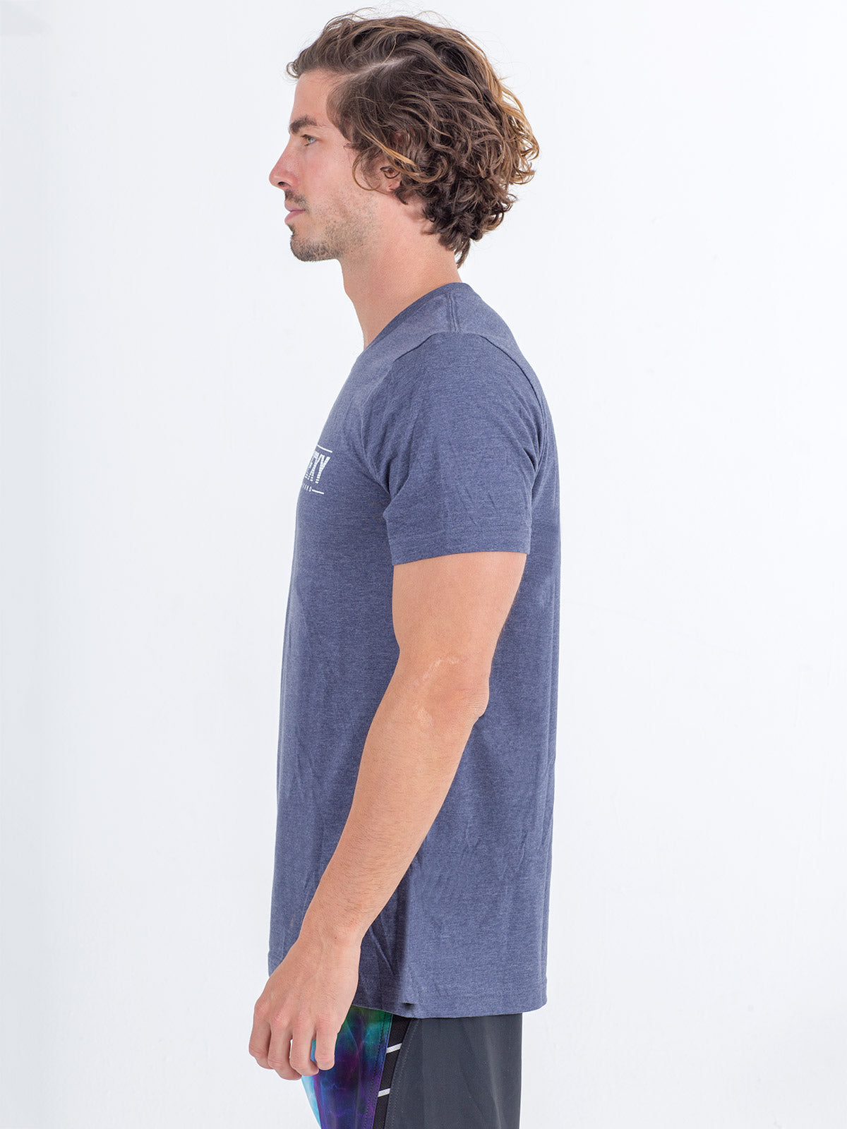 sxy-emblem-t-shirt-homme-heather-light-blue image 5