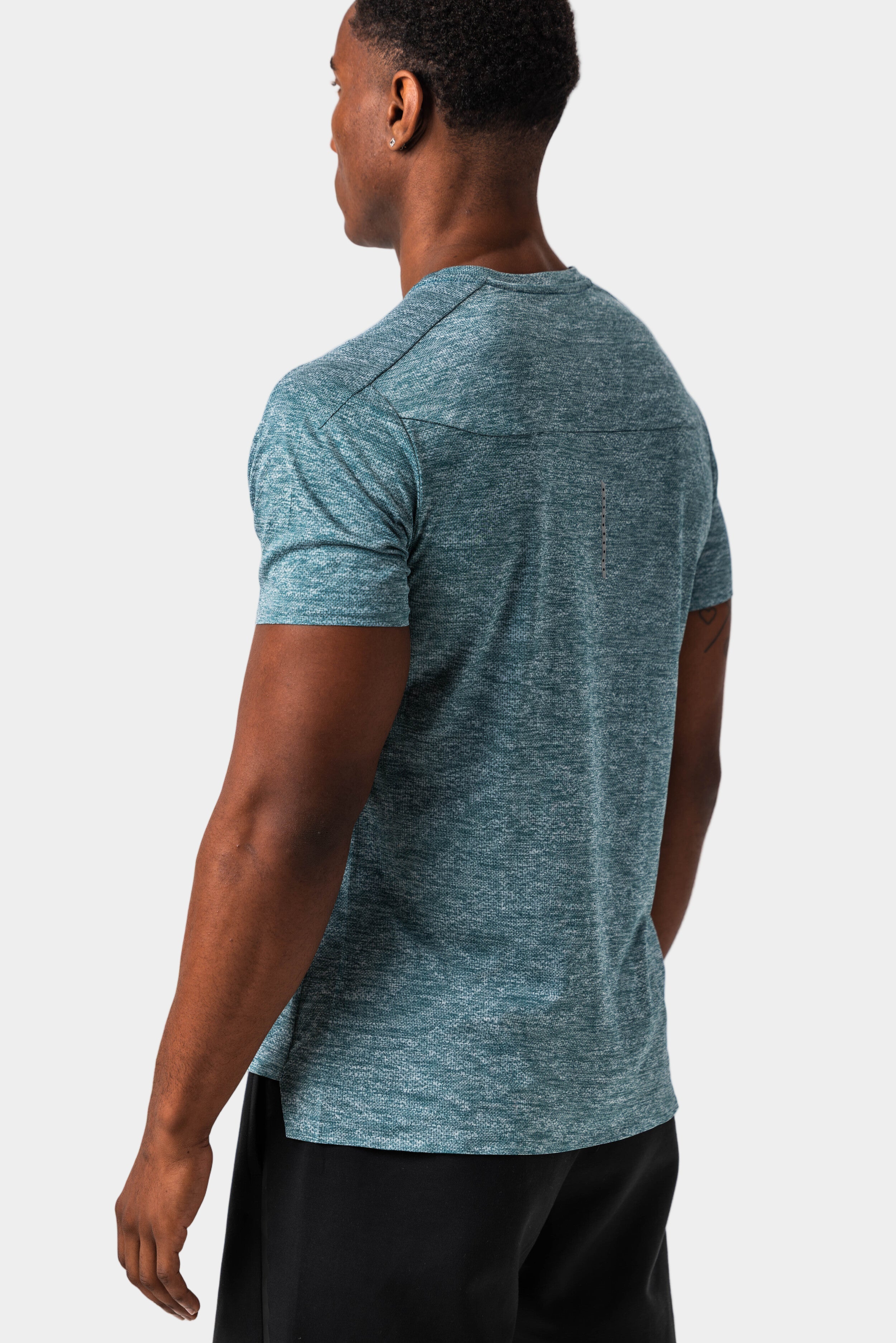 drop-shot-buma-t-shirt-homme-vert-gris image 7