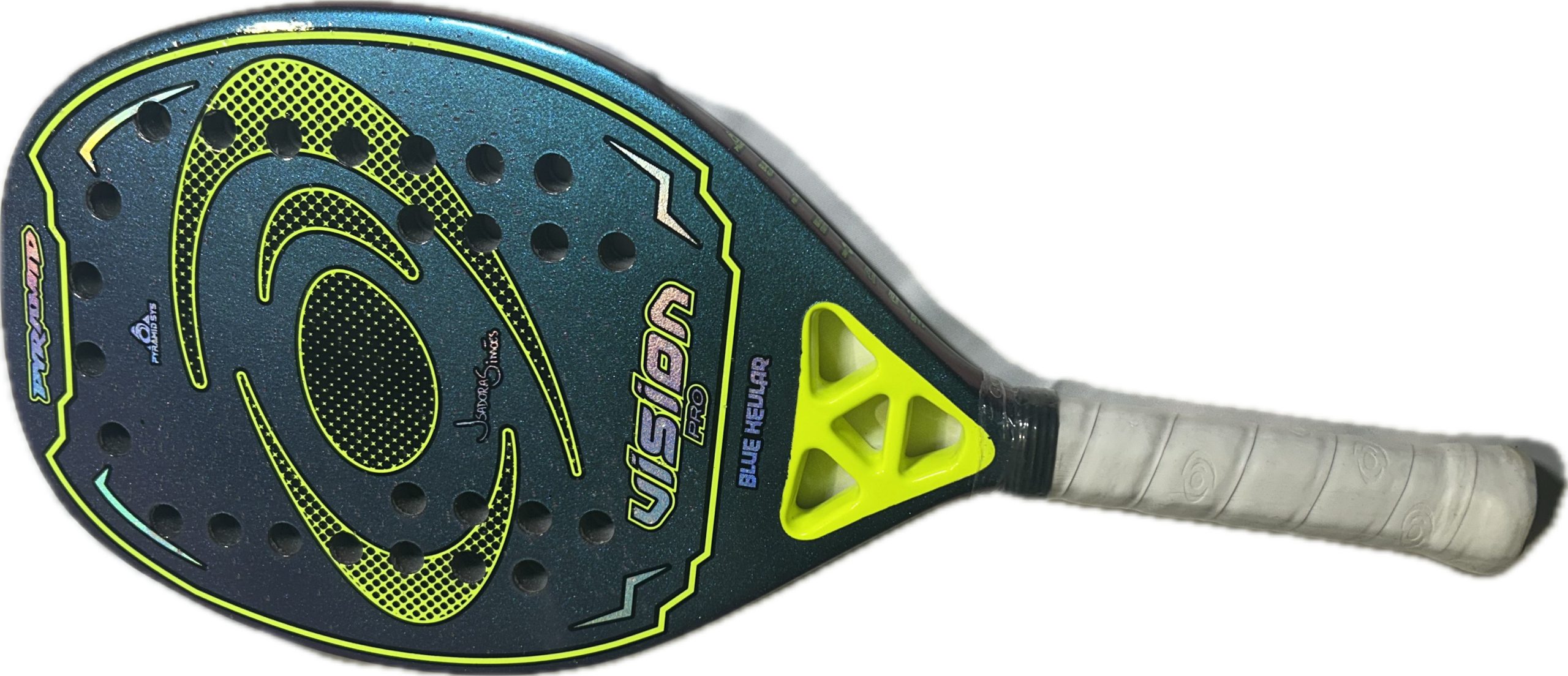 vision-pyramid-2025-raquette-de-beach-tennis-blue-kevlar image 2