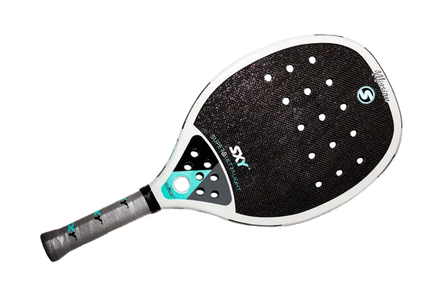 sxy-mission-pearl-super-ultra-light-raquette-de-beach-tennis-carbone-3k image 1