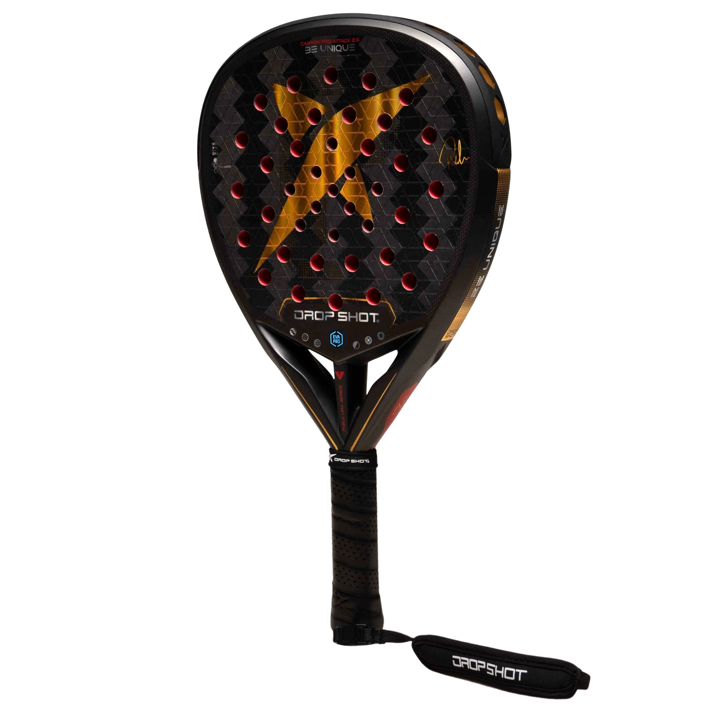 drop-shot-canyon-pro-attack-2-0-raquette-de-padel-diamant-pablo-lima image 2