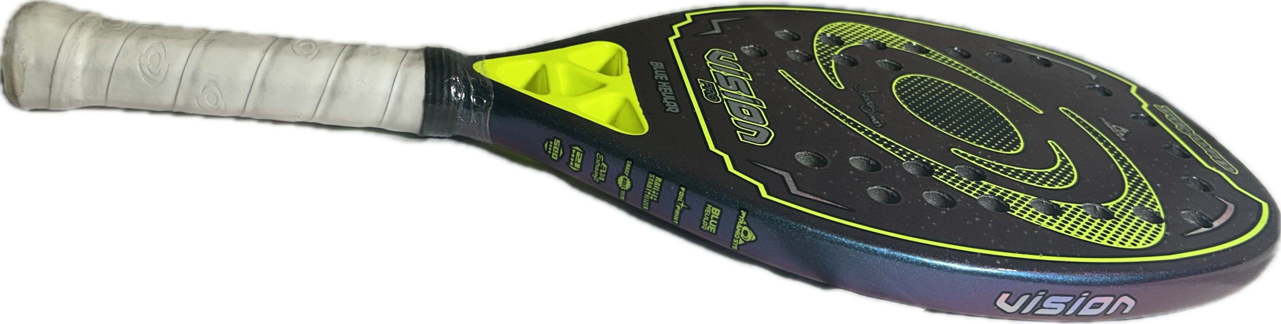 vision-pyramid-2025-raquette-de-beach-tennis-blue-kevlar image 4